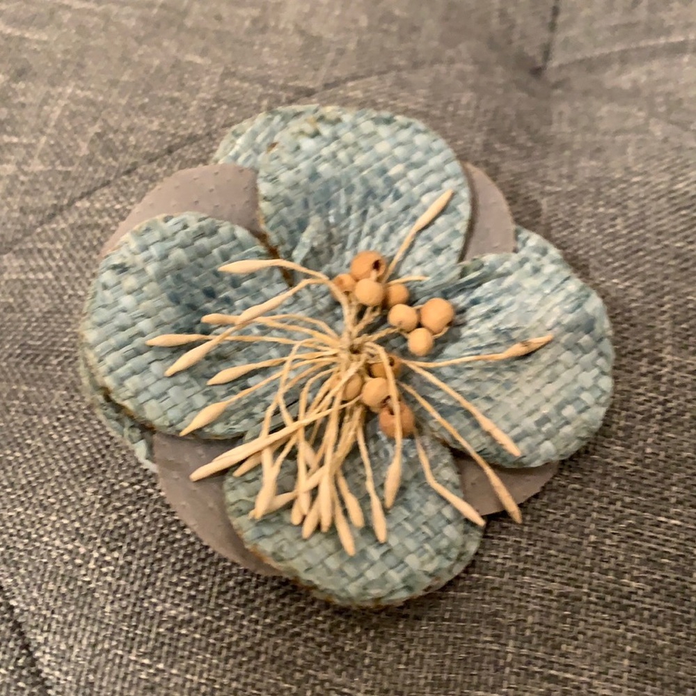 🦋2 for $10🦋.  Cute blue and grey brooch